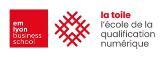 Logo de l'EM Lyon programme la toile