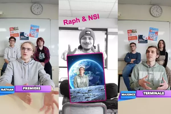 Avec Raph, les élèves de NSI parlent contenus de cours et envies de métiers