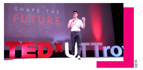 Maxime animateur du TedX
