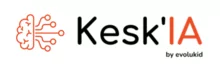 Logo KesK'IA by Evolukid 2023