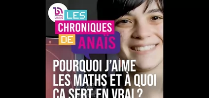 Pourquoi j'aime les maths (et à quoi ça sert en réalité) - Les chroniques d'Anaïs #shorts
